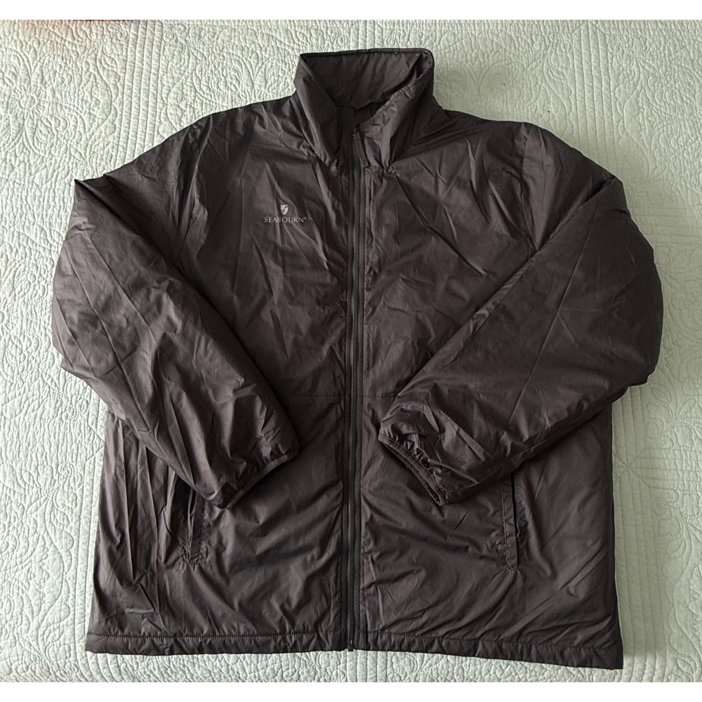 Helly Hansen for Seabourn PolarShield Puffer Winter Insulator Jacket Gray - 3XL